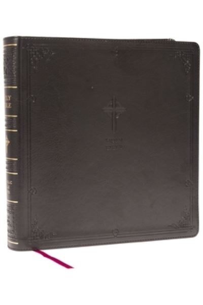 Cover for Catholic Bible Press · NABRE XL, Catholic Edition, Leathersoft, Black, Comfort Print: Holy Bible (Leather Book) (2022)