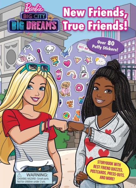 Cover for Devra Newberger Speregen · Barbie: Big City Big Dreams: New Friends, True Friends (Taschenbuch) (2022)