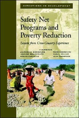 Cover for Soniya Carvalho · Safety Net Programs and Poverty Reduction: Lessons from Cross-country Experience (World Bank Operations Evaluation Study,) (Taschenbuch) (1997)