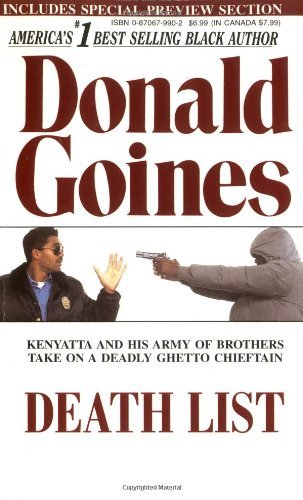 Cover for Donald Goines · Death List (Paperback Bog) (1996)
