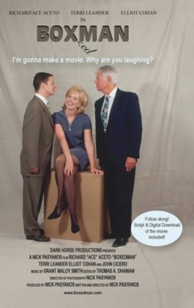 Cover for Nicholas Pasyanos · BOXedMAN - I'm Going To Make A Movie - Why Are You Laughing? (Hardcover Book) (2021)