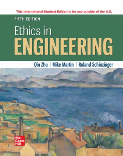 Cover for Mike Martin · Ethics in Engineering ISE (Paperback Book) (2021)