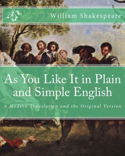 Cover for William Shakespeare · As You Like It in Plain and Simple English: a Modern Translation and the Original Version (Dover Books on Physics) (Taschenbuch) (2012)