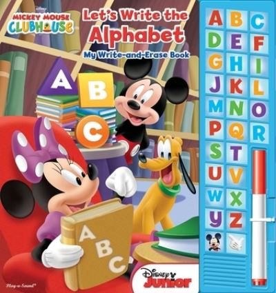 Cover for Pi Kids · Mickey Mouse Abcs Write &amp; Erase Sound Bk (Hardcover Book) (2017)