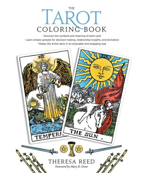 Cover for Theresa Reed · The Tarot Coloring Book (Paperback Book) (2016)