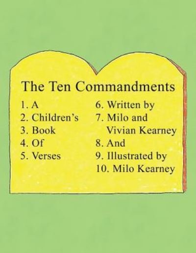 Cover for Milo Kearney · The Ten Commandments (Paperback Bog) (2018)