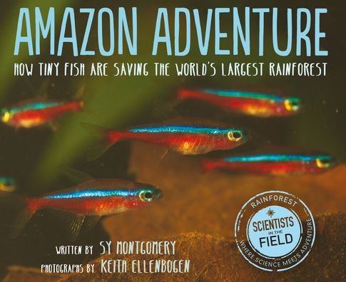Cover for Sy Montgomery · Amazon Adventure (Innbunden bok) (2017)