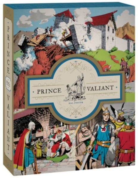 Cover for Hal Foster · Prince Valiant Volumes 10-12 Gift Box Set (Hardcover Book) [Annotated edition] (2021)