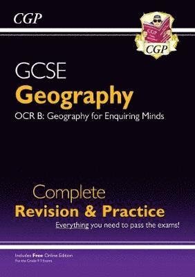 Cover for CGP Books · GCSE Geography OCR B Complete Revision &amp; Practice includes Online Edition - CGP OCR B GCSE Geography (Bog) [With Online edition] (2023)