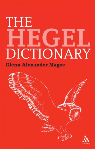 Cover for Glenn Alexander Magee · The Hegel Dictionary (Bloomsbury Philosophy Dictionaries) (Hardcover Book) (2011)