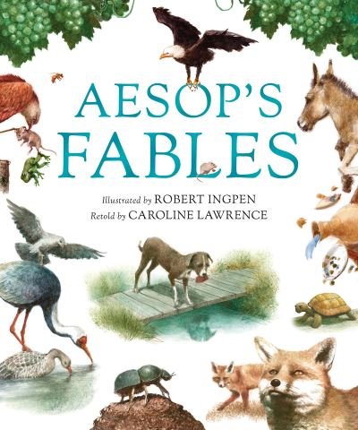 Cover for Caroline Lawrence · Aesop's Fables (Hardcover Book) (2022)