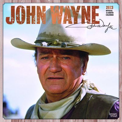 Cover for Browntrout · John Wayne 2023 Square Foil Calendar (Calendar) (2022)