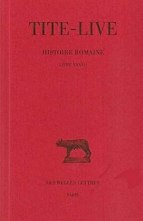 Cover for Tite-live · Histoire Romaine (Collection Des Universites De France Serie Latine) (French Edition) (Paperback Book) [French edition] (2003)