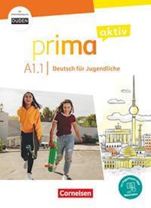 Cover for Sabine Jentges · Prima aktiv: Prima Aktiv A1.1 Kursbuch inkl. PagePlayer App + interaktive  Ubu (Paperback Book) (2022)