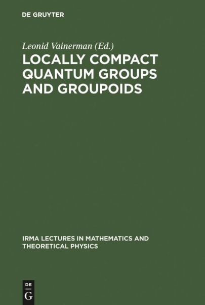 Cover for Manfred Fuhrmann · Locally Compact Quantum Groups (Book) (2002)