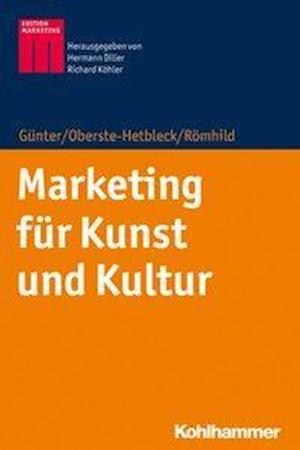 Cover for Günter · Marketing für Kunst und Kultur (Book) (2023)