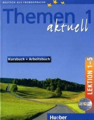 Themen Aktuell in sechs Banden: Kursbuch und Arbeitsbuch 1 Lektionen 1 - 5 mit - Hartmut Aufderstrasse - Libros - Max Hueber Verlag - 9783191816902 - 30 de mayo de 2003