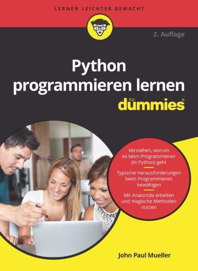 Cover for John Paul Mueller · Python programmieren lernen fur Dummies - Fur Dummies (Paperback Book) [2. Auflage edition] (2018)