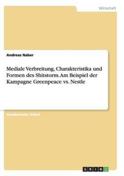 Cover for Naber · Mediale Verbreitung, Charakterist (Bog) (2017)