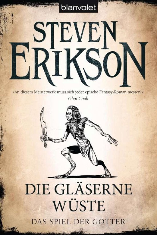 Cover for Steven Erikson · Die glaserne Wuste (Paperback Book) (2021)