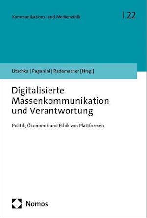 Cover for Michael Litschka · Digitalisierte Massenkommunikation und Verantwortung (Book) (2024)