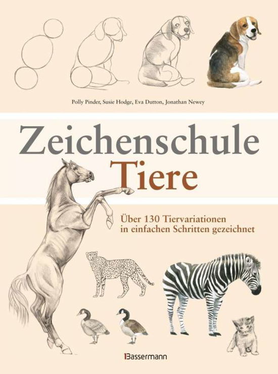 Cover for Pinder · Zeichenschule Tiere (Bog)