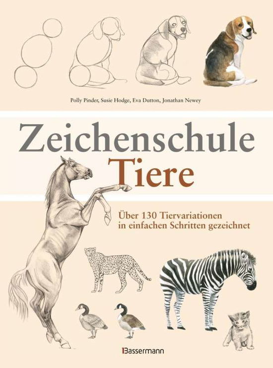 Cover for Pinder · Zeichenschule Tiere (Book)