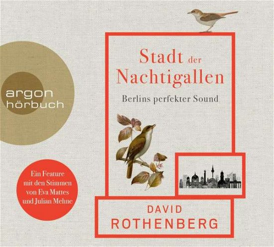 Cover for David Rothenberg · CD Stadt der Nachtigallen (CD)