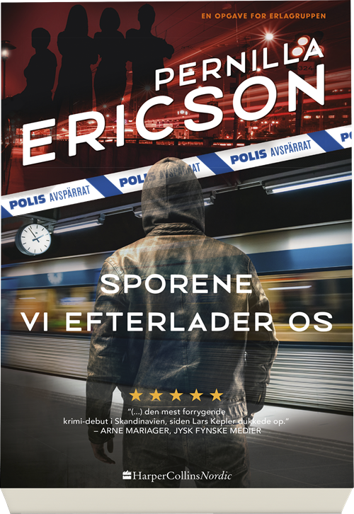 Cover for Pernilla Ericson · Sporene vi efterlader os (Sewn Spine Book) [1e uitgave] (2018)
