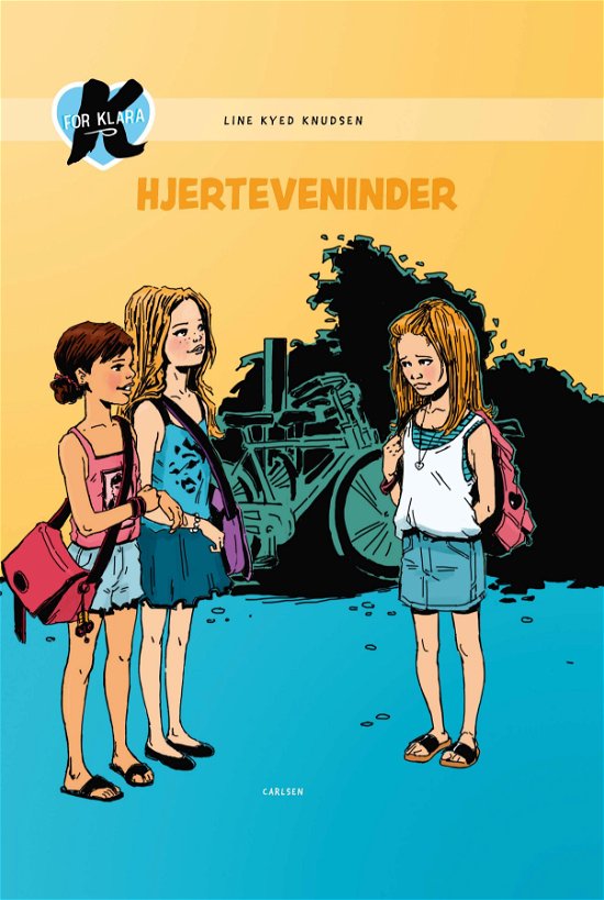Cover for Line Kyed Knudsen · K for Klara: K for Klara (1) - Hjerteveninder (Bound Book) [3th edição] (2018)