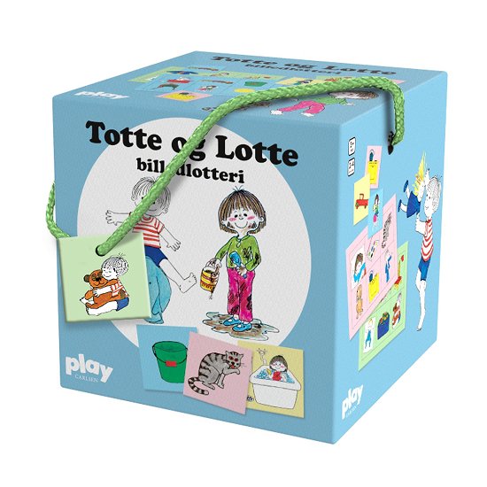 Totte og Lotte - Billedlotteri - Gunilla Wolde - Gesellschaftsspiele - Play fra Carlsen - 9788727025902 - 4. September 2023