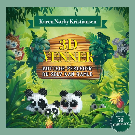 Cover for Karen Nørby Kristiansen · 3D-venner (Pocketbok) [1:a utgåva] (2018)