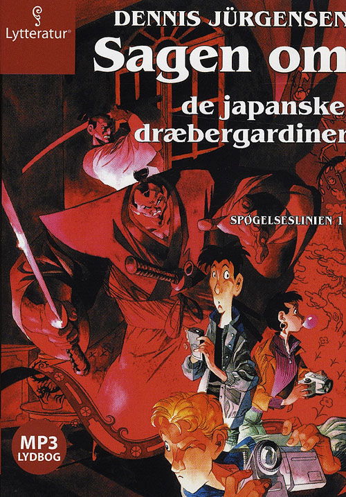 Cover for Dennis Jürgensen · Sagen om de japanske dræbergardiner (Bok) [1. utgave] [MP3-CD] (2008)