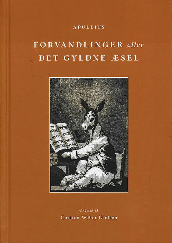 Cover for Apuleius, Carsten Weber-Nielsen (oversætter) · Forvandlinger eller Det gyldne æsel (Gebundenes Buch) [1. Ausgabe] (2024)