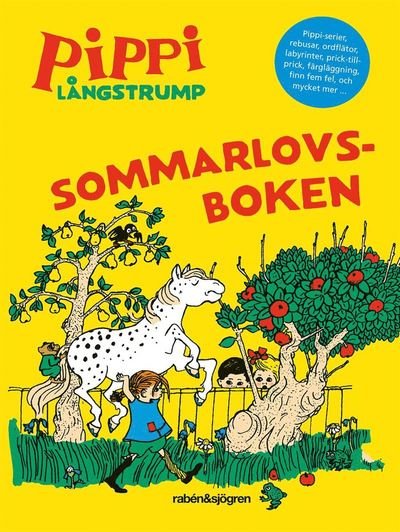 Cover for Astrid Lindgren · Pippi Långstrump. Sommarlovsboken (Bound Book) (2018)