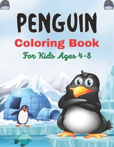 Cover for Drowsa Publications · PENGUIN Coloring Book For Kids Ages 4-8 (Pocketbok) (2020)