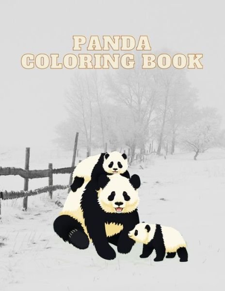 Cover for DXL Print · Panda Coloring Book (Taschenbuch) (2020)