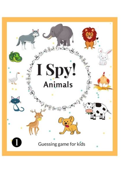 Cover for Mayram Joan · I Spy Animals (Paperback Book) (2020)