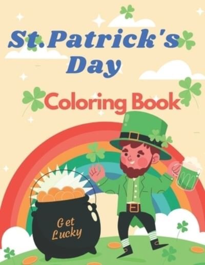 Cover for Neon Line · St. Patrick's Day Coloring Book (Paperback Book) (2021)