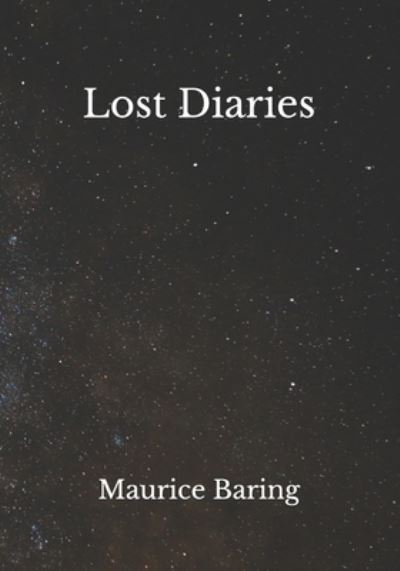 Cover for Maurice Baring · Lost Diaries (Paperback Book) (2021)