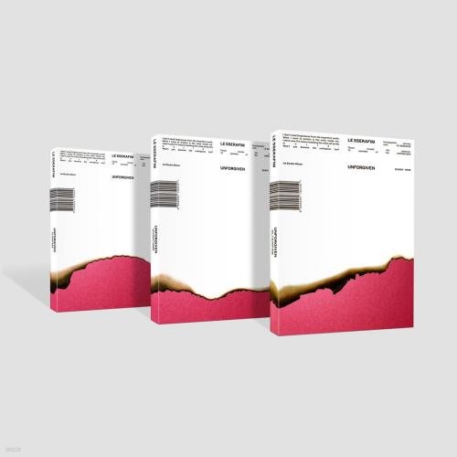 Cover for Le Sserafim · Unforgiven - 1st Studio Album (CD + Merch) [Bundle edition] (2023)