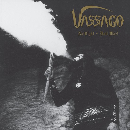 Cover for Vassago · Nattfykt / Hail War (LP) (2020)