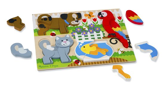 Cover for Melissa And Doug · Legpuzzel Huisdieren (N/A)