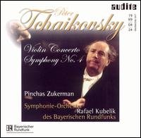 Cover for Tchaikovsky / Zukerman / Kubelik / Brs · Symphony 4 F Minor / Violin Concerto D Major (CD) (2003)