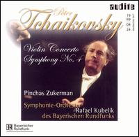 Cover for Tchaikovsky / Zukerman / Kubelik / Brs · Symphony 4 F Minor / Violin Concerto D Major (CD) (2003)