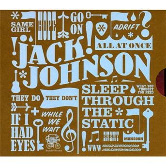 Sleep through the static - Jack Johnson - Muziek - BRUSH - 0602517764903 - 15 juli 2008
