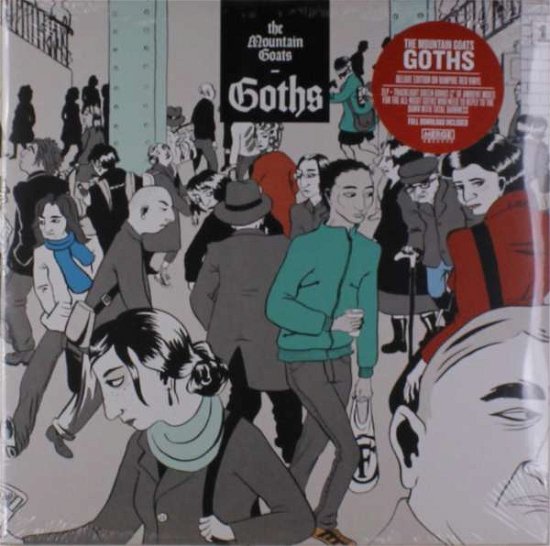 Cover for Mountain Goats · Goths (Red 2lp) (LP) [Deluxe edition] (2021)