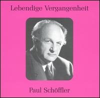 Cover for Schöffler Paul · Arien, Duet Und Lieder (CD) (2004)