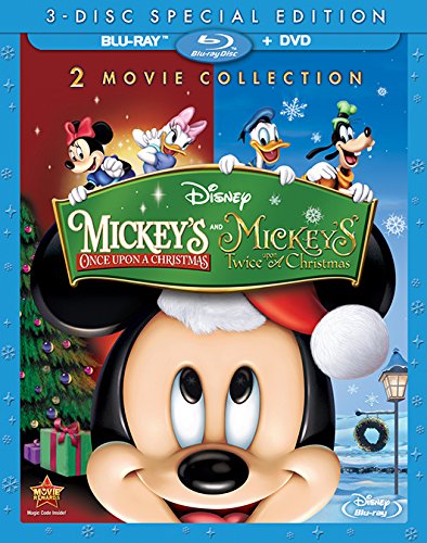 Cover for Mickey's Once Upon a Christmas (Blu-ray) (2014)