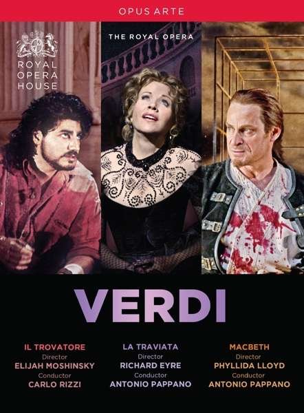 La Traviata/il Trovatore / Macbeth - Giuseppe Verdi - Elokuva - OPUS ARTE - 0809478011903 - perjantai 4. marraskuuta 2016